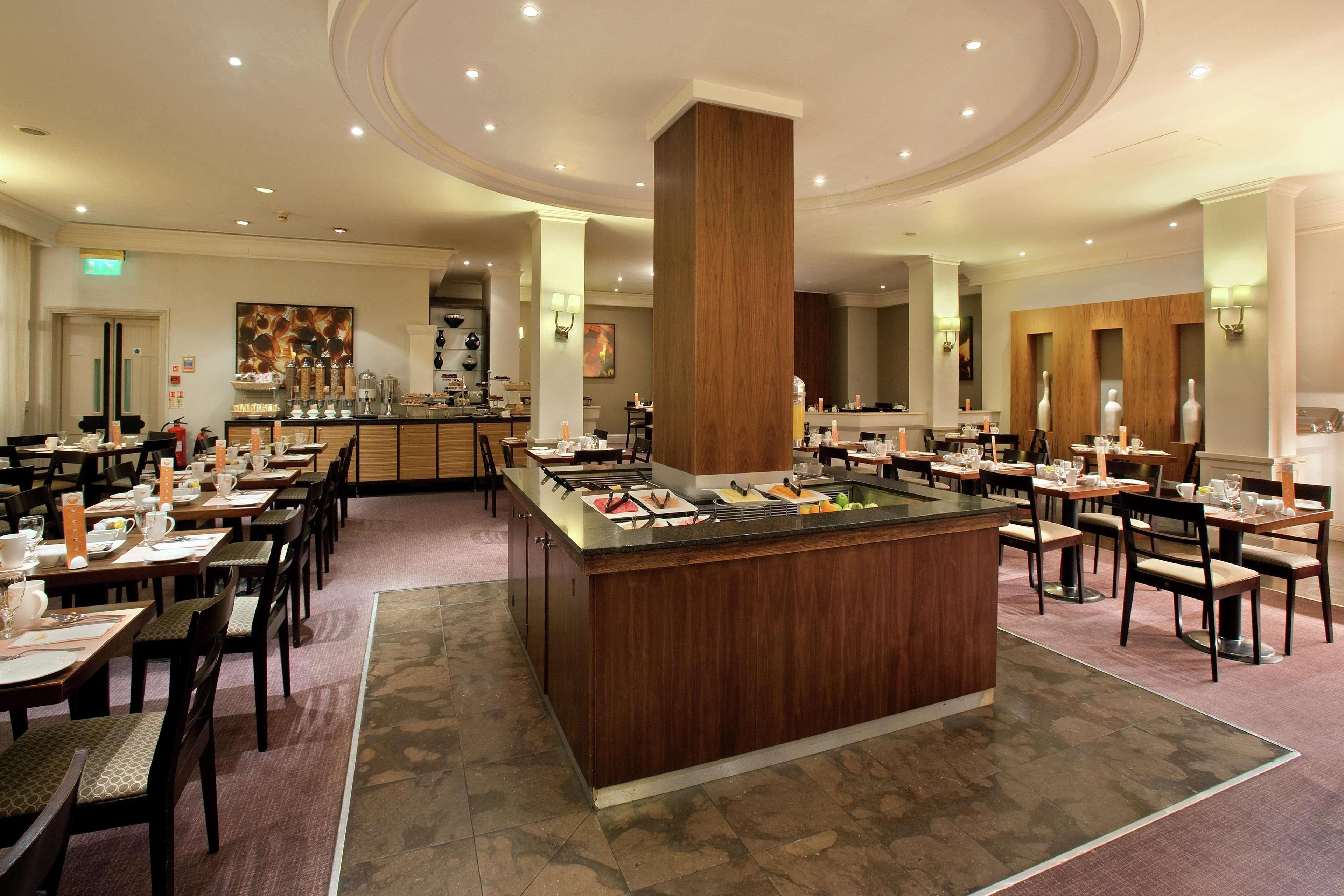 Hilton London Euston Hotell Restaurang bild